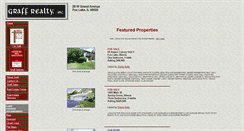 Desktop Screenshot of graffrealty.com